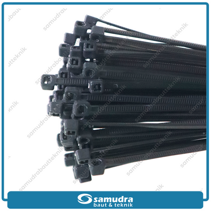 Paket 5 Set JP Kabel Ties 2.5 x 200 mm Hitam