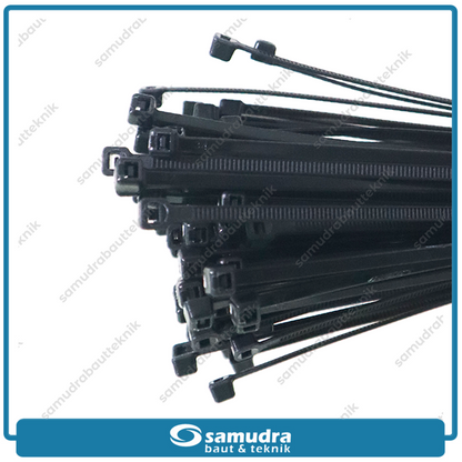 Paket 10 set JP Kabel Ties 3.6 x 250 mm Hitam