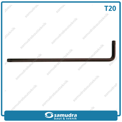 LIPPRO 163-T20 Kunci L Panjang Extra Long Bintang T20