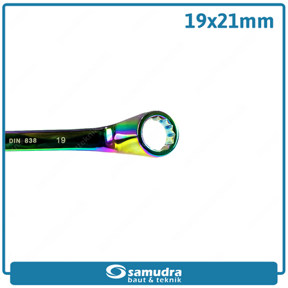 GRIPON 18-849 Kunci Ring Titanium 22x24 mm