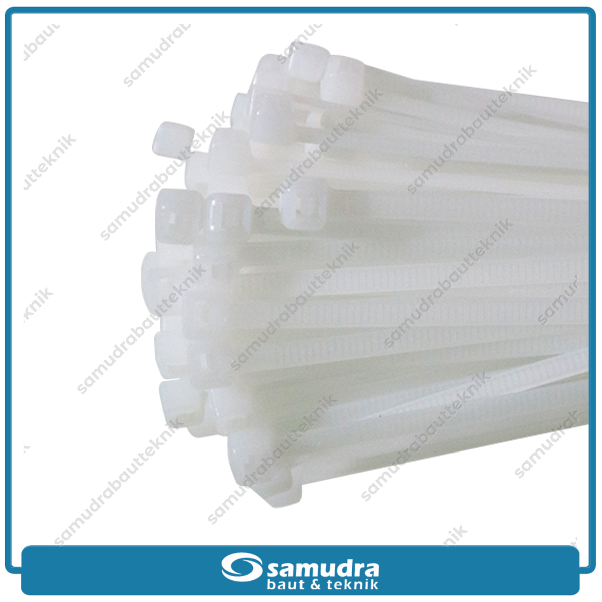 Paket 5 Set JP Kabel Ties 3.6 x 250 mm Putih
