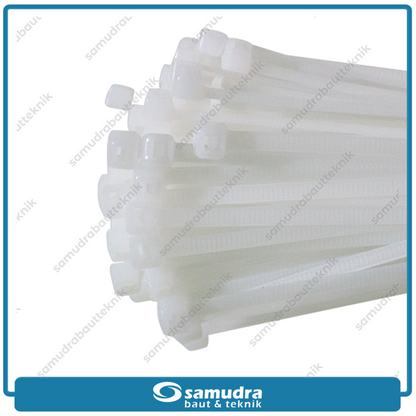 Paket 5 Set JP Kabel Ties 3.6 x 250 mm Putih