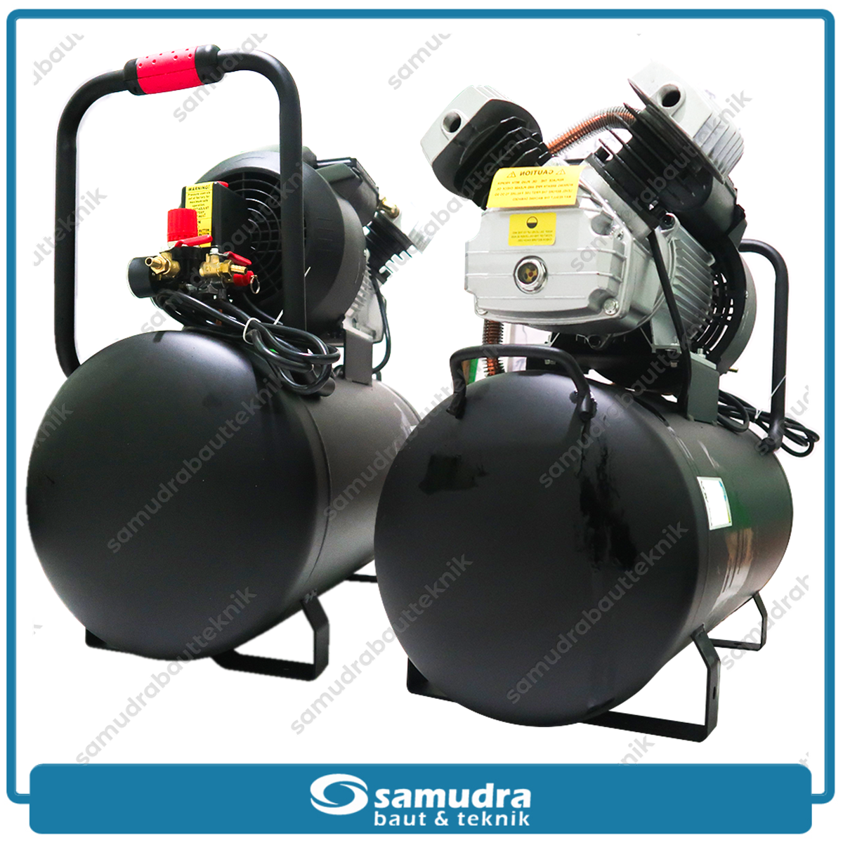 MOLLAR MLR-AC-1550V Mesin Kompresor Listrik 2 HP 50 Liter Black Panther