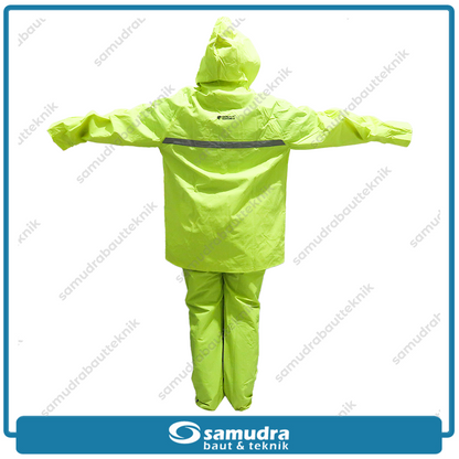 GOSAVE RAINSHIELD 2S Jas Hujan Baju Celana (XL) Hijau