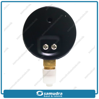 IWA Alat Ukur Tekanan Angin 2.5" Lonceng 10 bar