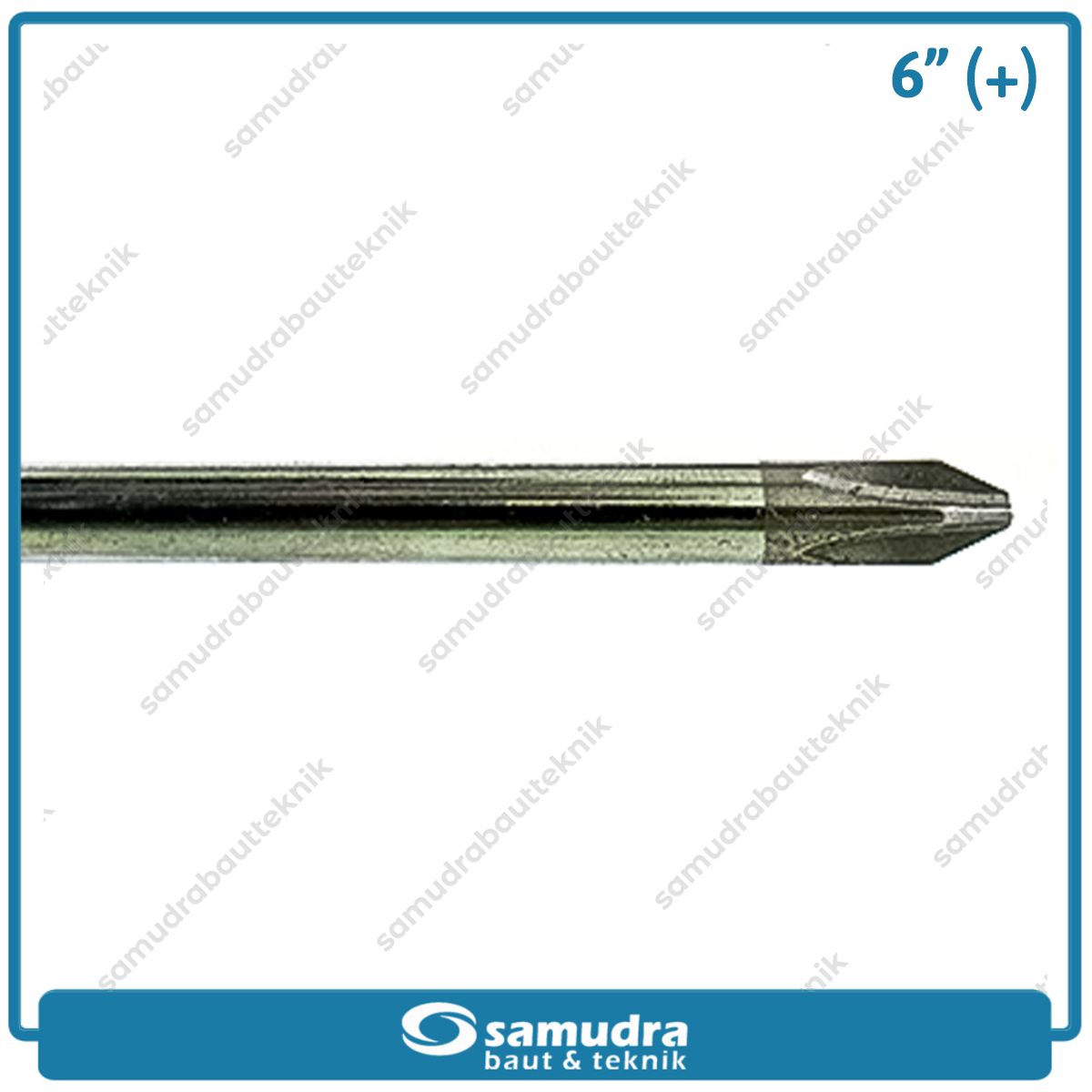TEKIRO SD-CG0854 Obeng Gagang Karet 6" Plus PH2