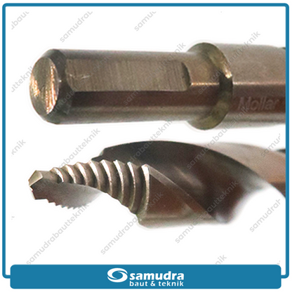 MOLLAR CST130 Mata Bor Cobalt Step-Tip 13 mm