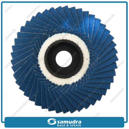 BENZ Flexible Flap Disc 4" Blue Color No. 100