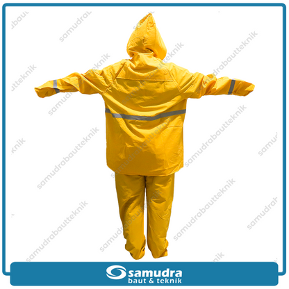 GOSAVE SAMUDRA 2S Jas Hujan Baju Celana (M) Kuning