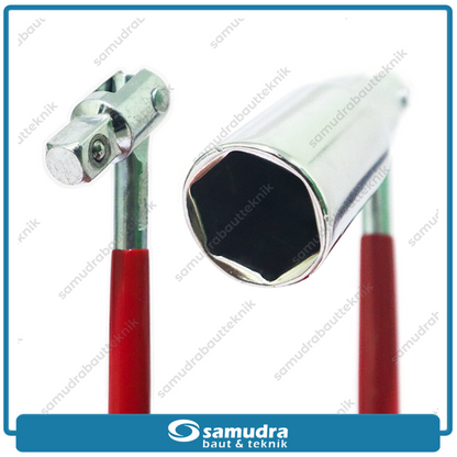 GRIPON 88-553 Kunci Sok T Busi 3 in 1 (16 mm, 18 mm, 21 mm)