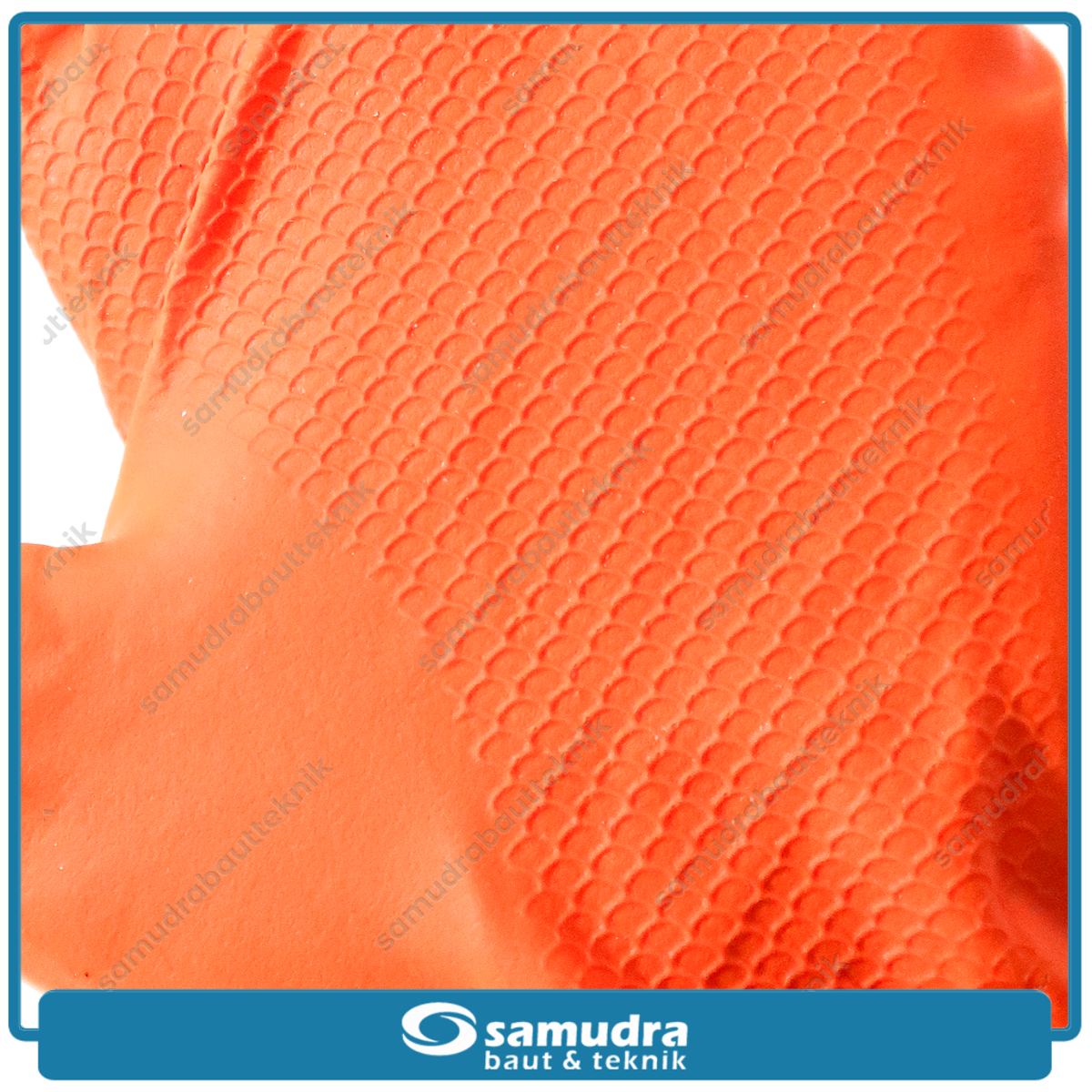 KENMASTER SRNG-104 Sarung Tangan Karet - Orange (L)