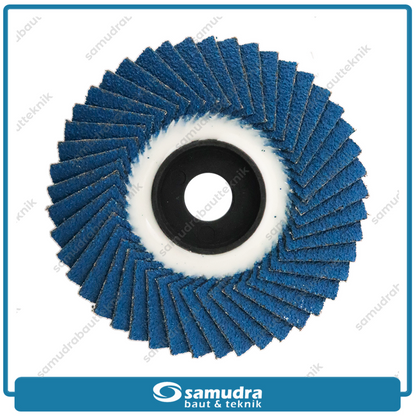 BENZ Flexible Flap Disc 4" Blue Color No. 80