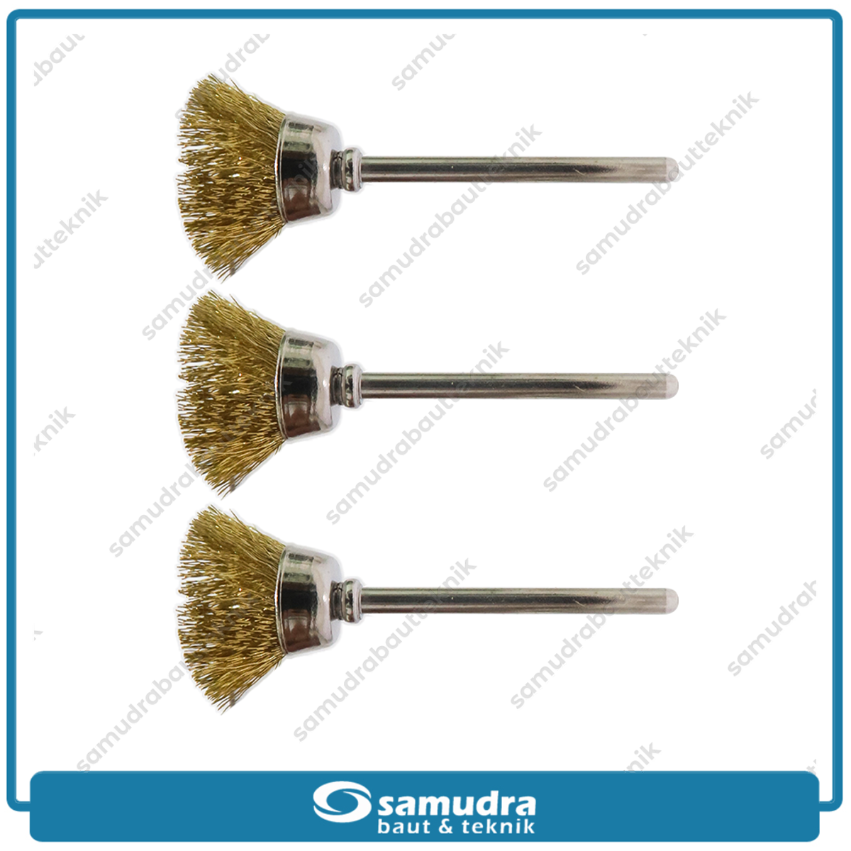 MOLLAR D86100 Mata Bor Sikat Kawat Set 9 pcs Mini Grinder