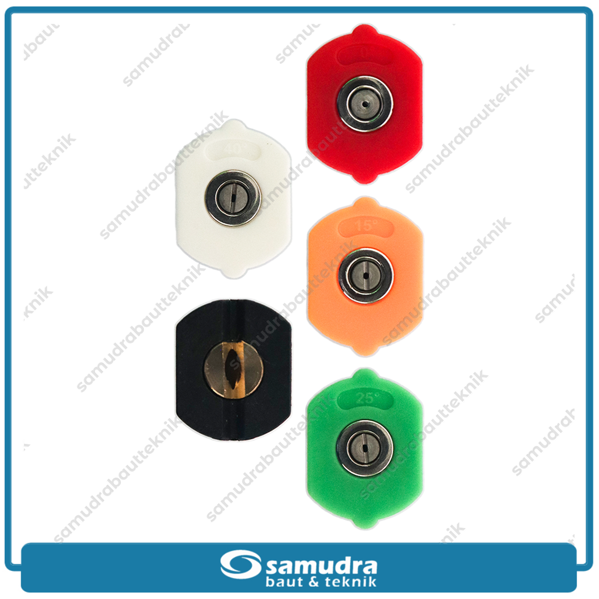 IKURA IKR-PWN801 Nozzle Kepala Mesin Jet Cleaner Set 5 pcs