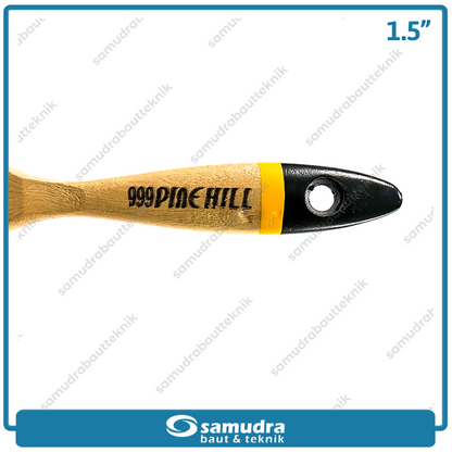 PINEHILL PH-999 1 pak isi 12 pcs Kuas Cat Putih 1-1/2"