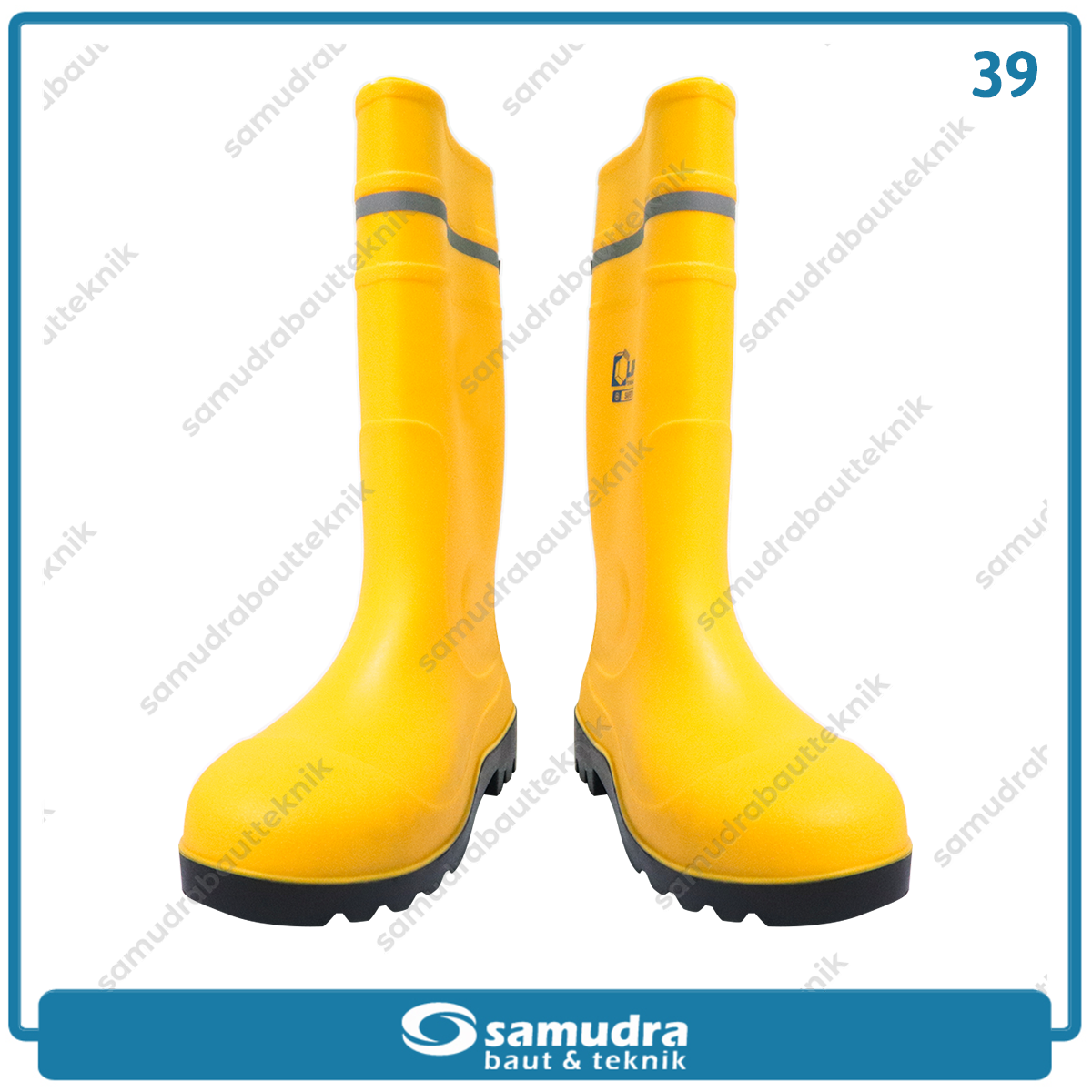 LIPPRO SB186-39 Sepatu Boots Safety Pelindung Besi No. 39