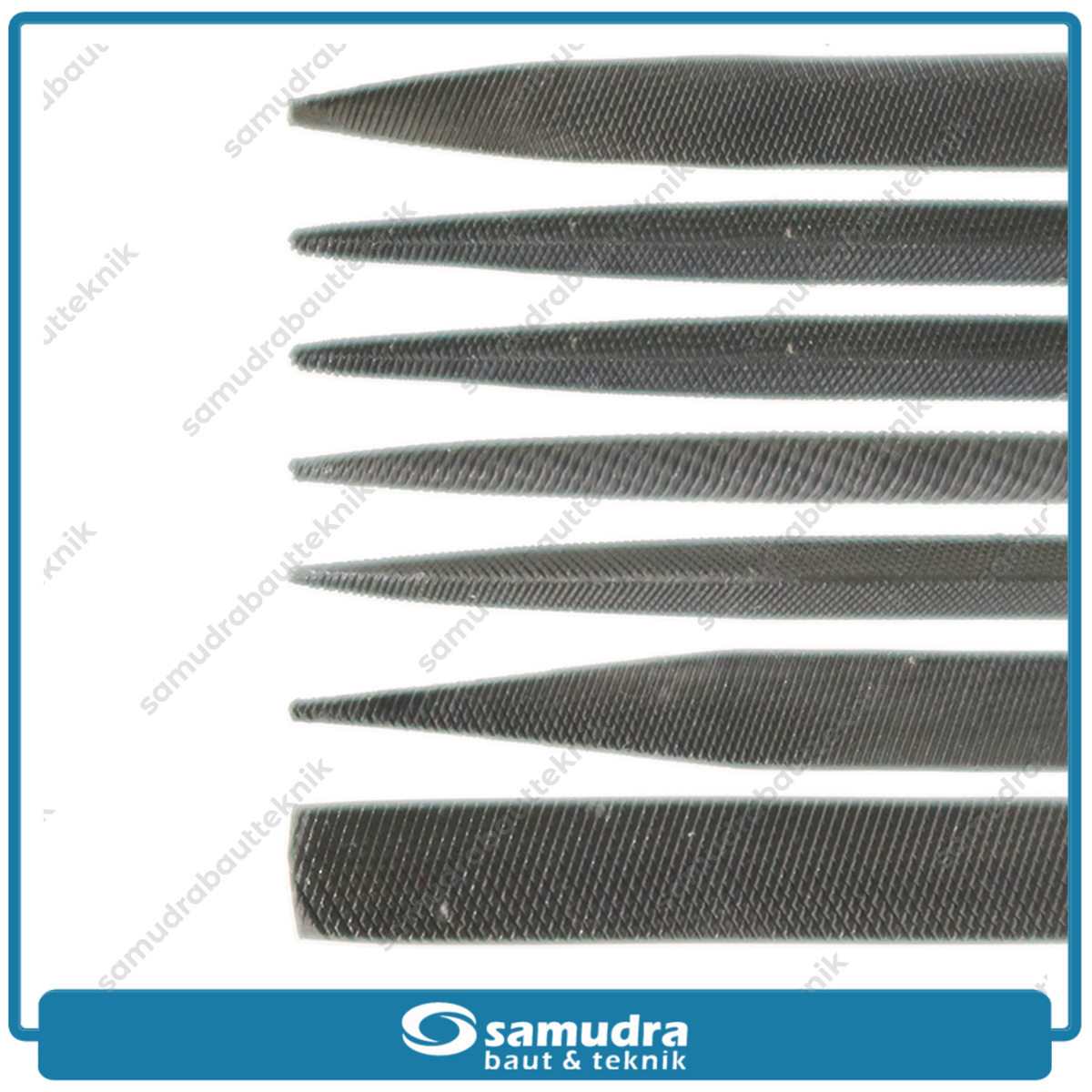 GRIPON 84-030 Kikir 4" Set 6 pcs