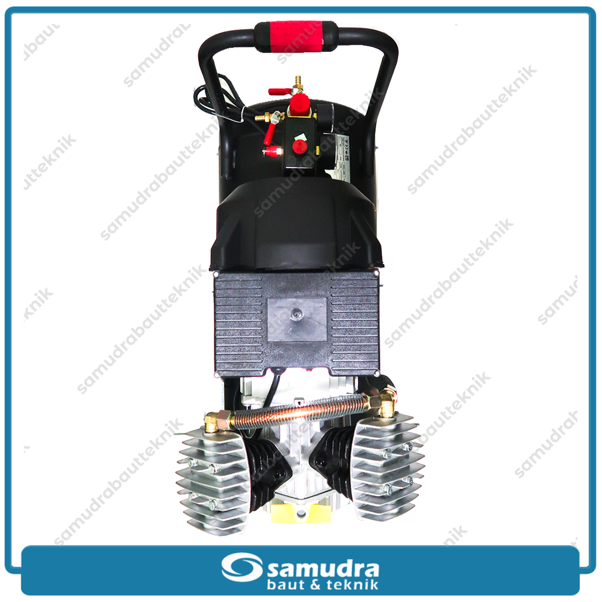MOLLAR MLR-AC-1550V Mesin Kompresor Listrik 2 HP 50 Liter Black Panther