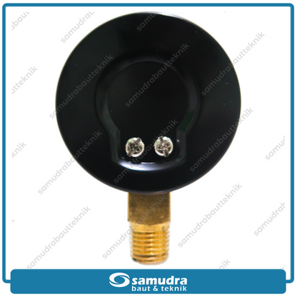TEKIRO AU-PG1395 Alat Ukur Tekanan Angin 2.5" Lonceng 2.5 bar