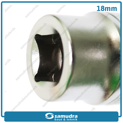LIPPRO 3126M-18 Mata Sok 1/2" 12PT 18 mm