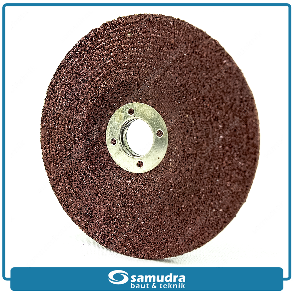 JHT JHT-ER-DCW-46 Mata Gerinda Poles Besi 4" Merah / Grinding Wheel