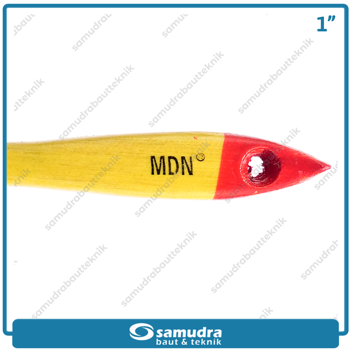 MDN 633-N Kuas Cat Putih 1"
