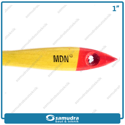 MDN 633-N Kuas Cat Putih 1"