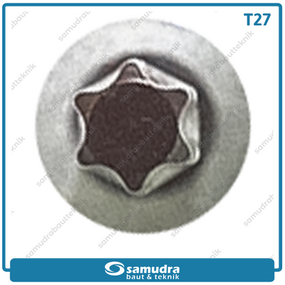 LIPPRO 3410TT-T27 Mata Sok Bintang 1/2" T27