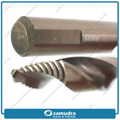MOLLAR CST125 Mata Bor Cobalt Step-Tip 12.5 mm