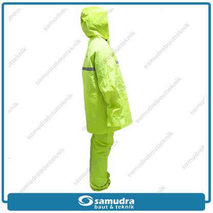 GOSAVE RAINSHIELD 2S Jas Hujan Baju Celana (L) Hijau