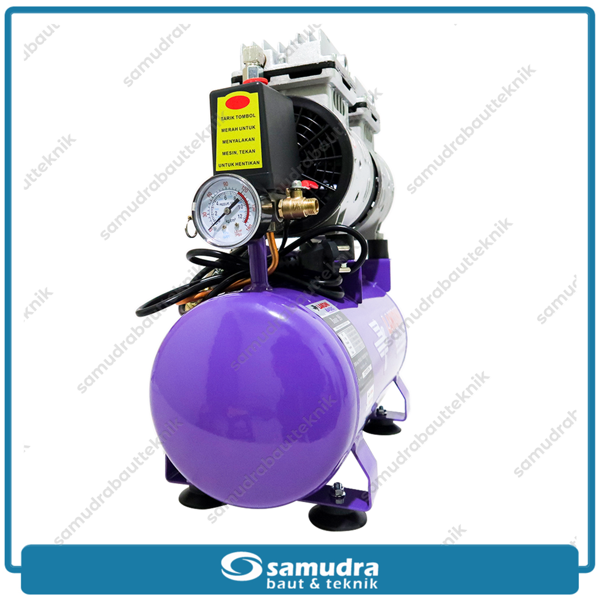 LAKONI BASIC-9S Mesin Kompresor Listrik Oilless 3/4 HP 8 Liter