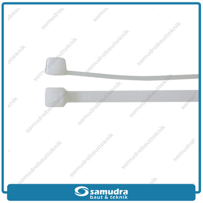 Paket 10 set JP Kabel Ties 3.6 x 200 mm Putih