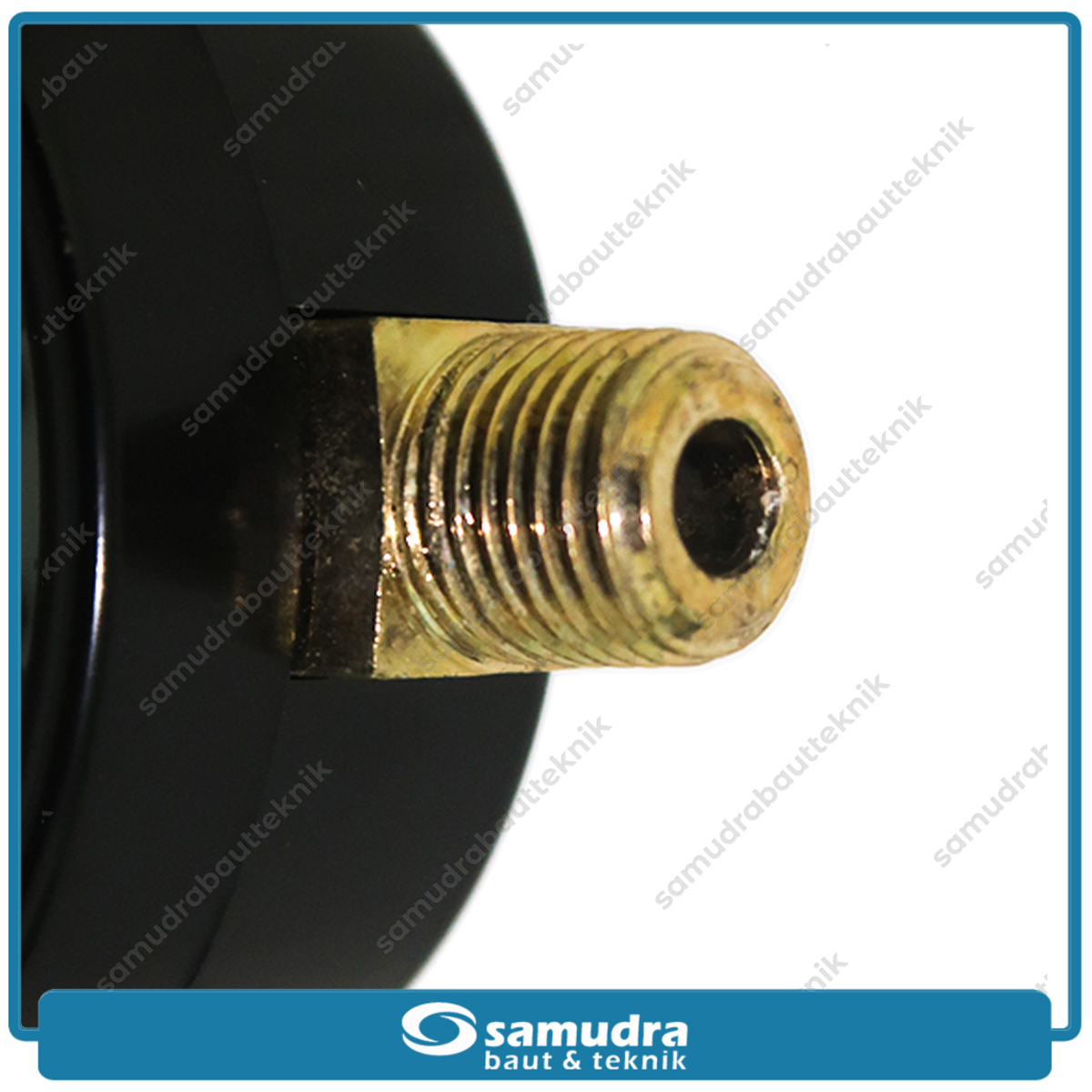 MOLLAR PGY63 Alat Ukur Tekanan Angin Lonceng 10 bar / Pressure Gauge