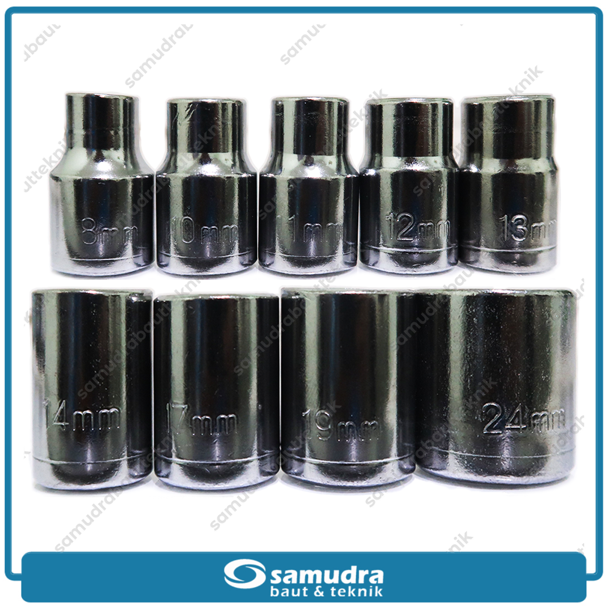 XP Kunci Sok Set 10 pcs Box Plastik