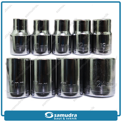 XP Kunci Sok Set 10 pcs Box Plastik