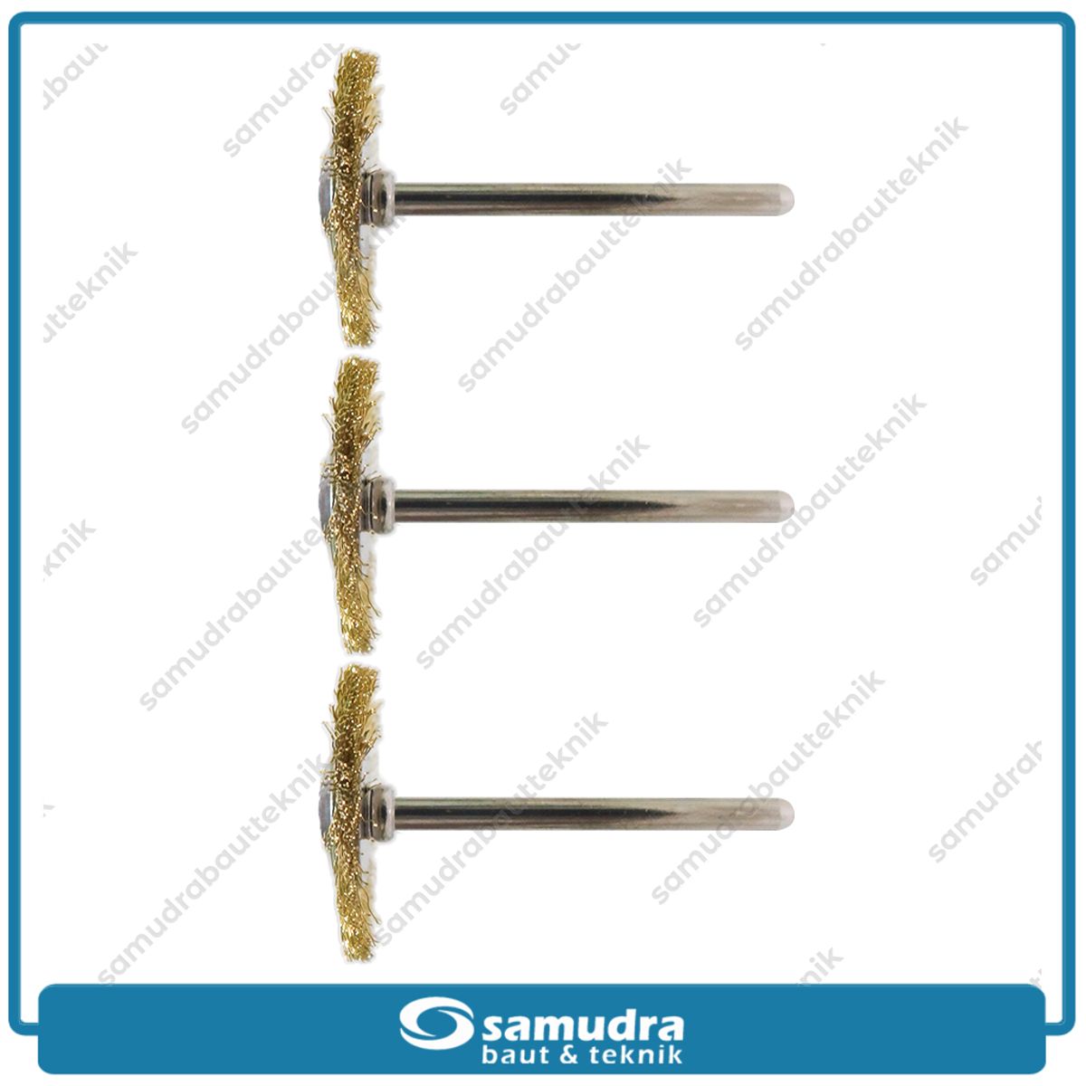 MOLLAR D86100 Mata Bor Sikat Kawat Set 9 pcs Mini Grinder