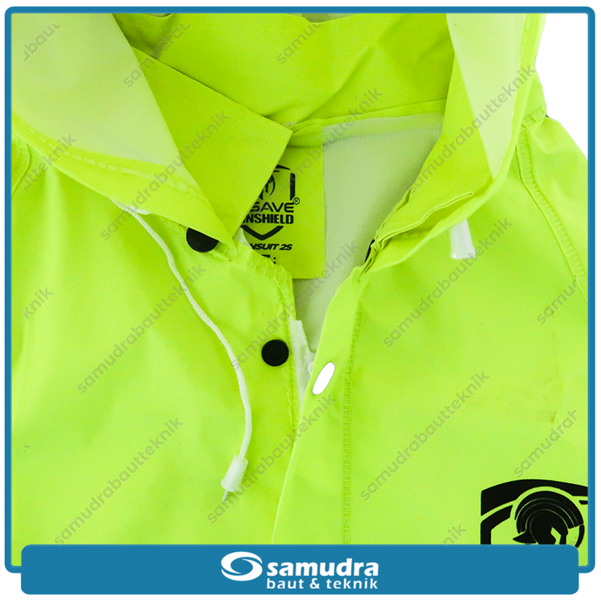 GOSAVE RAINSHIELD 2S Jas Hujan Baju Celana (XXL) Hijau