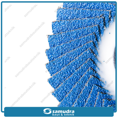 BENZ Flexible Flap Disc 4" Blue Color No. 80