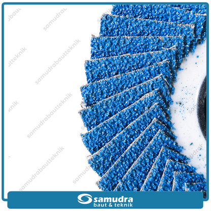 BENZ Flexible Flap Disc 4" Blue Color No. 60