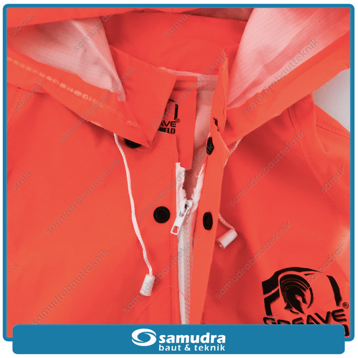 GOSAVE RAINSHIELD 2S Jas Hujan Baju Celana (XL) Oranye