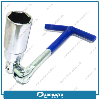 MOLLAR KBF2I1 Kunci Sok T Busi 2 in 1 (16 & 21 mm)