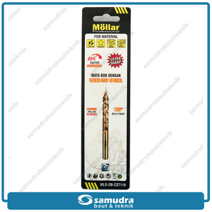 MOLLAR CST110 Mata Bor Cobalt Step-Tip 11 mm