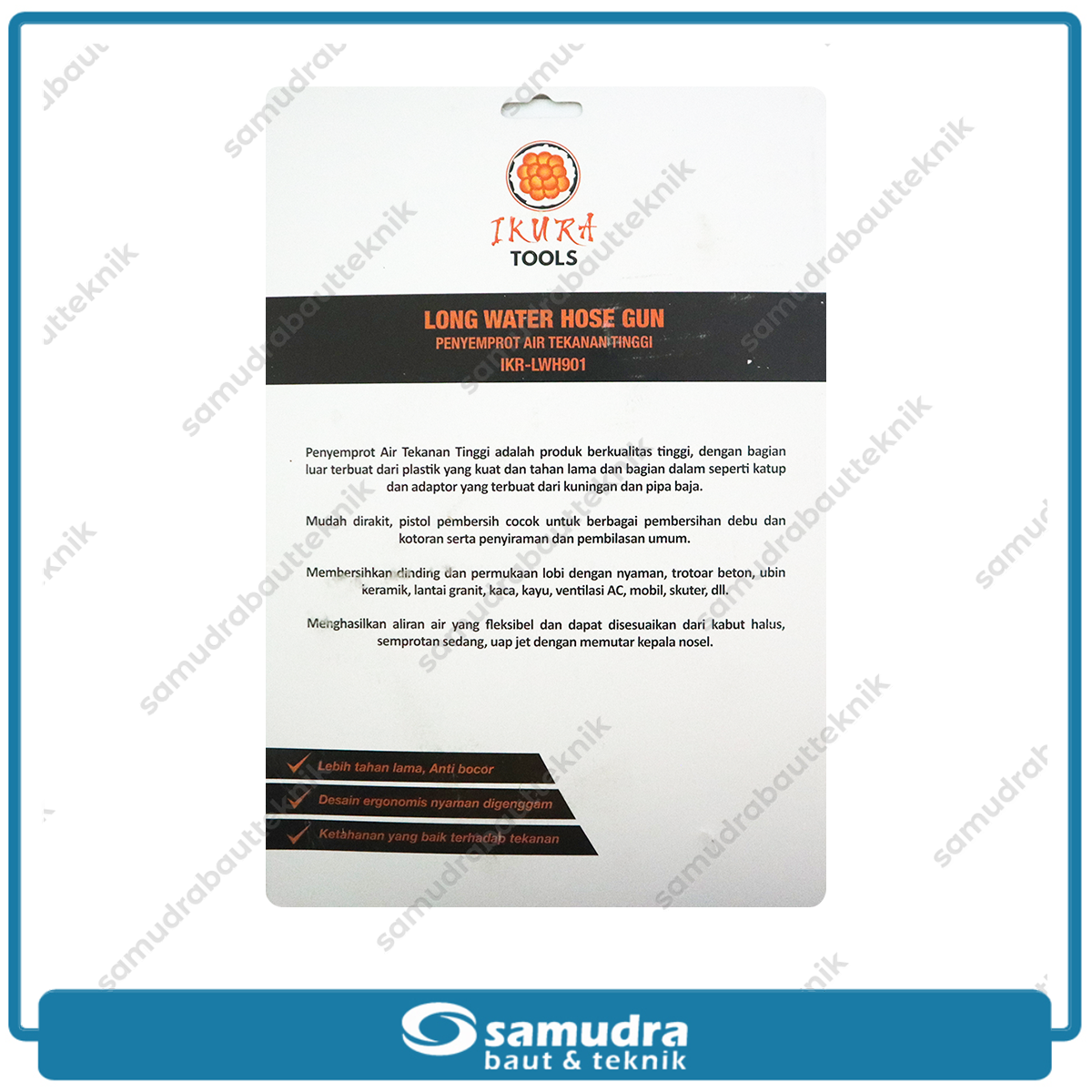 IKURA IKR-LWH901 Gun Pendek Mesin Jet Cleaner Listrik