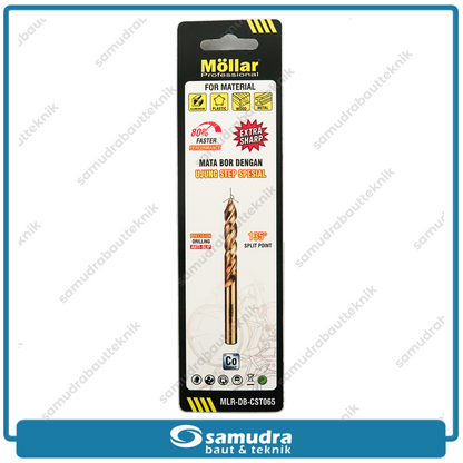 MOLLAR CST065 Mata Bor Cobalt Step-Tip 6.5 mm
