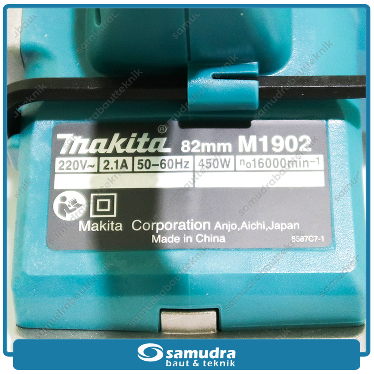 MAKITA M1902B / MT192 Mesin Serut Listrik 82 mm / Planner 580 Watt