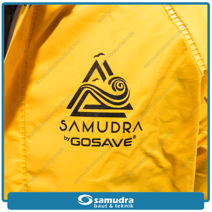 GOSAVE SAMUDRA 2S Jas Hujan Baju Celana (M) Kuning