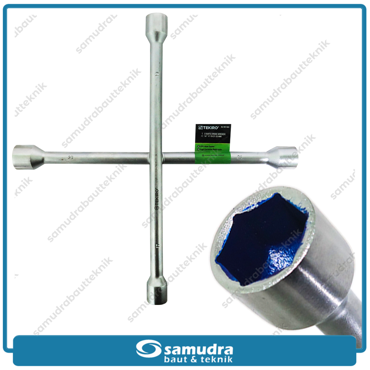 TEKIRO AU-WC1463 Kunci Roda Palang 14"