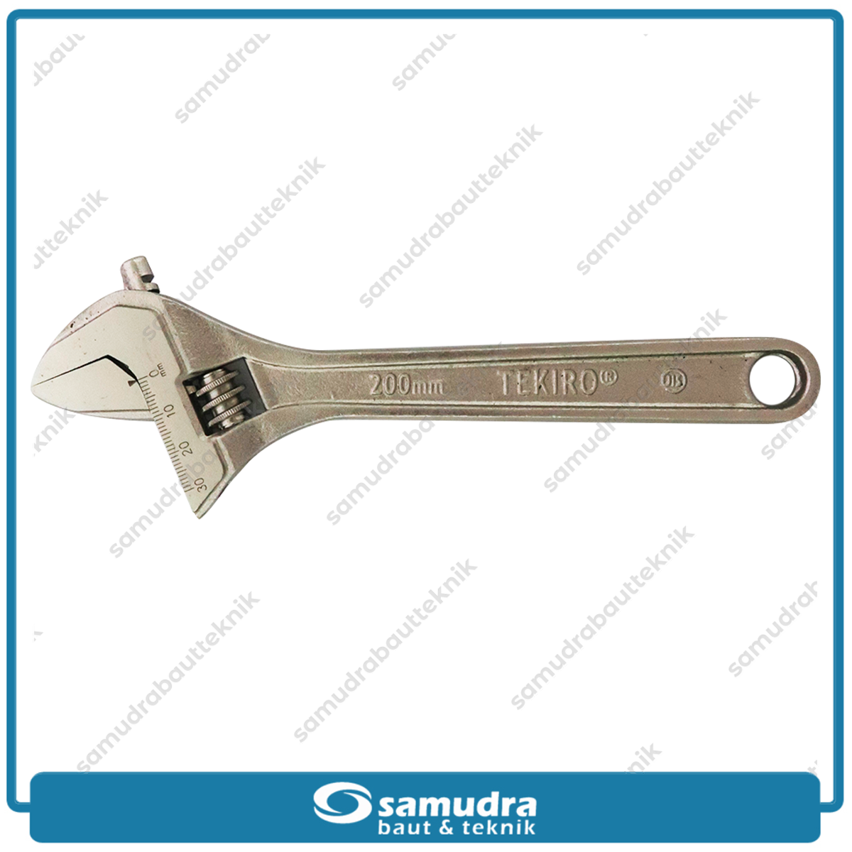 TEKIRO WR-AD1960 Kunci Bago 8" New Tipe EU / Kunci Inggris