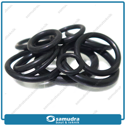 BISON S34500-Metric Karet Seal O-Ring Set 50 pcs