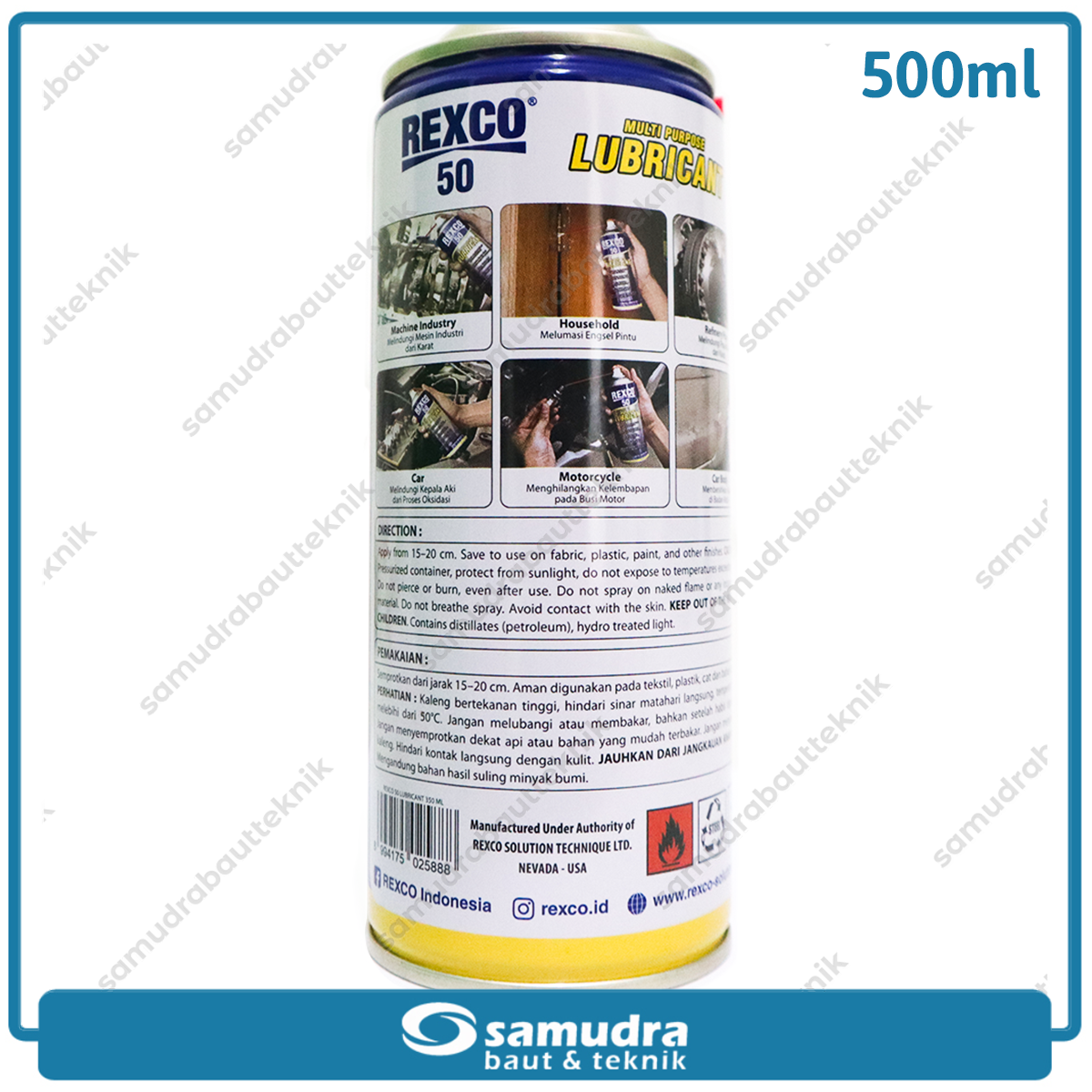 REXCO 50 Multi Purpose Lubricant 500 ml